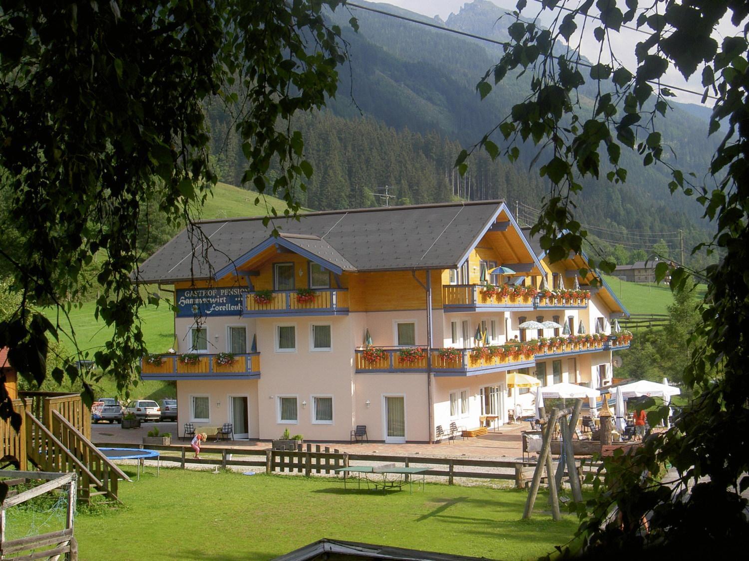 Hotel Hammerwirt - Forellenhof Untertauern Zewnętrze zdjęcie